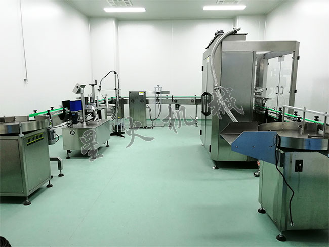 称重式液体肥料灌装机设备展示