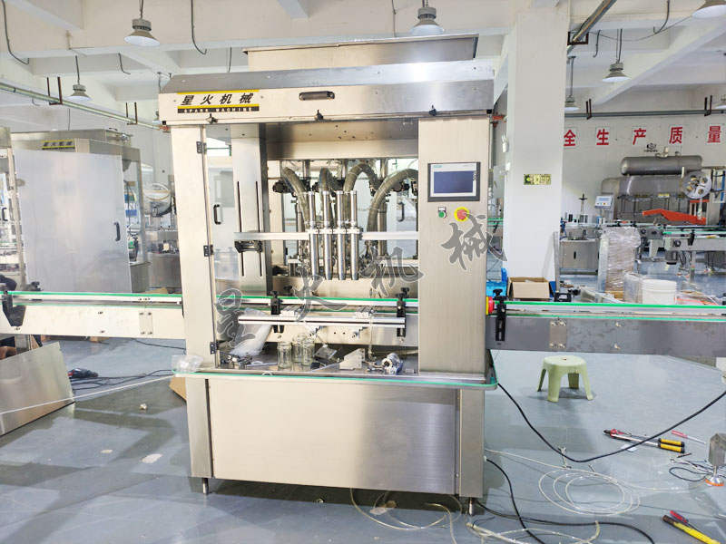 全自动伺服肉酱灌装机